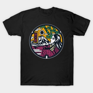 Kaguyahime Manhole Cover Art T-Shirt